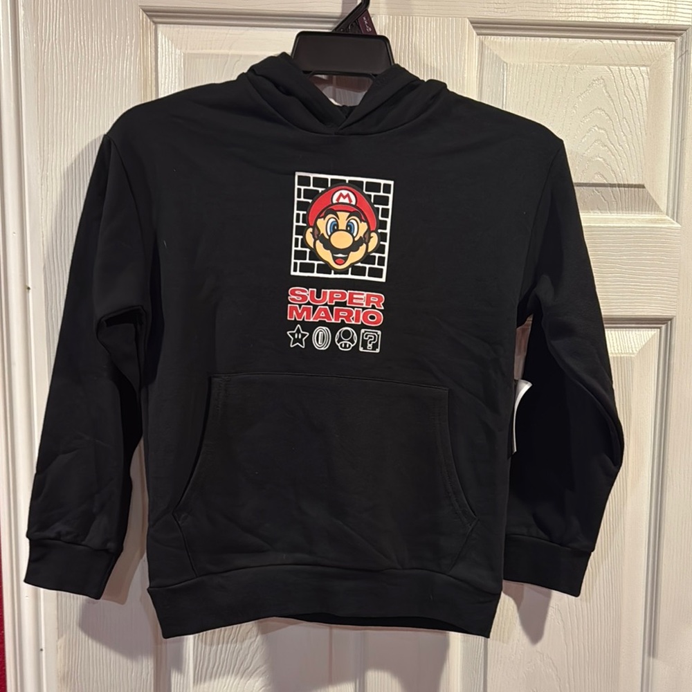 Super Mario Black Hoodie